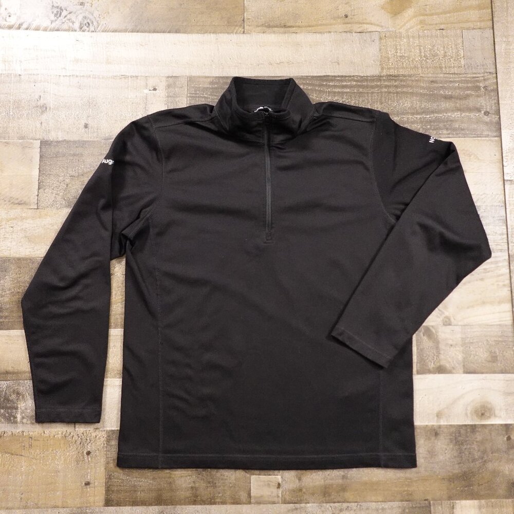 The North Face Quarter Zip 1/4 Tech Fleece Pullover Men's Large Black